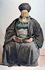 Charles Gleyre Canvas Paintings - Armenian Priest, Smyrna